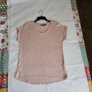 Apt. 9 Pink Relaxed Short Sleeve T-Shirt